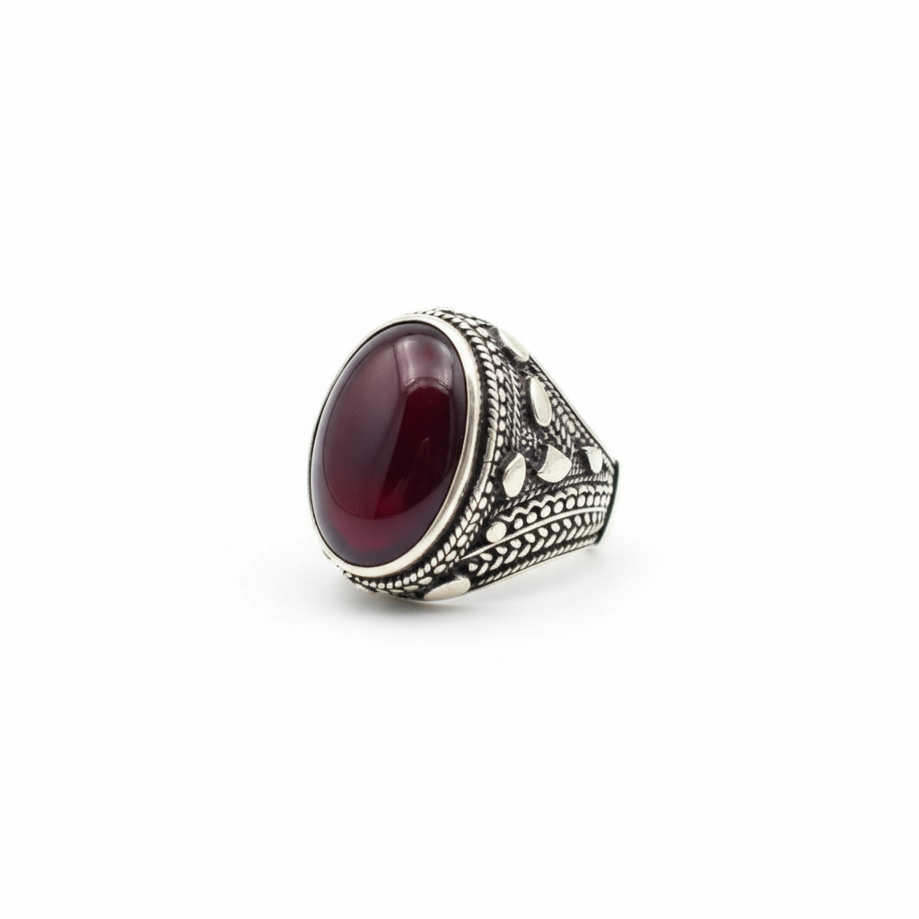 ancient yemeni heritage sterling silver ring with red agate the chivalry ring ancient yemeni heritage sterling silver ring with red agate the chivalry ring