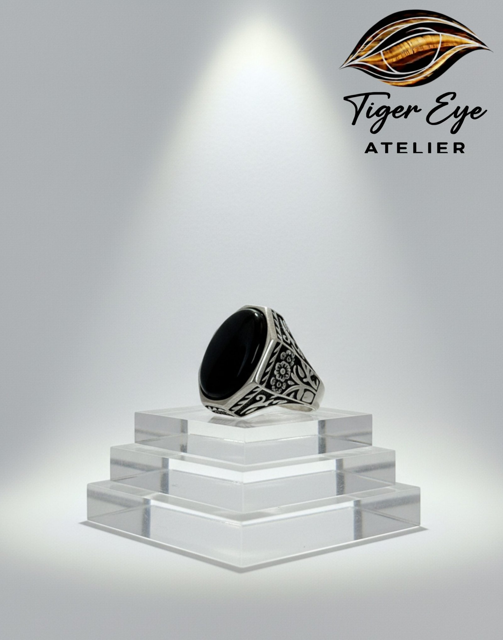 yemeni “civilized heritage” sterling silver ring elite liver colored agate yemeni "civilized heritage" sterling silver ring elite liver colored agate