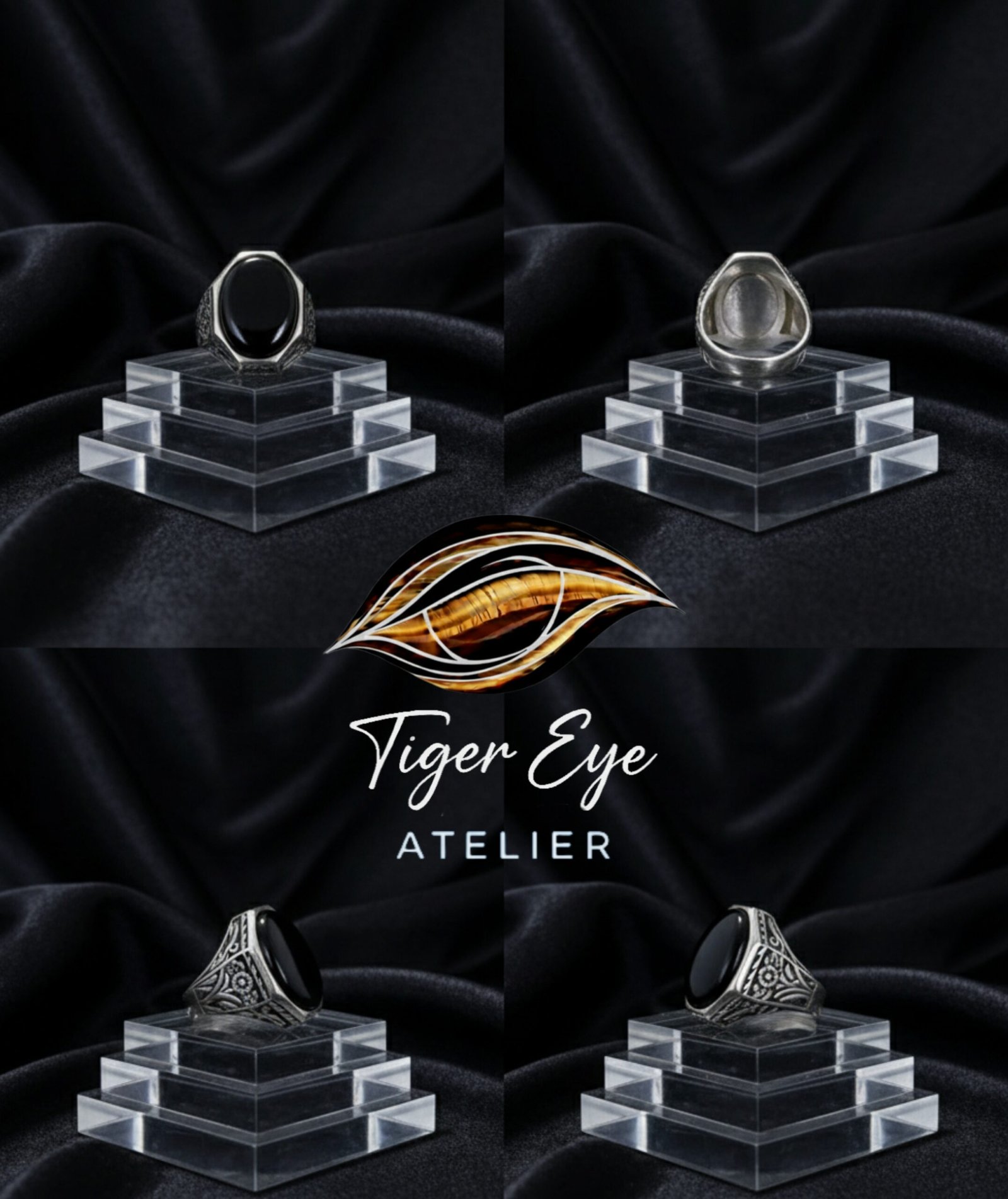 yemeni “civilized heritage” sterling silver ring elite liver colored agate yemeni "civilized heritage" sterling silver ring elite liver colored agate