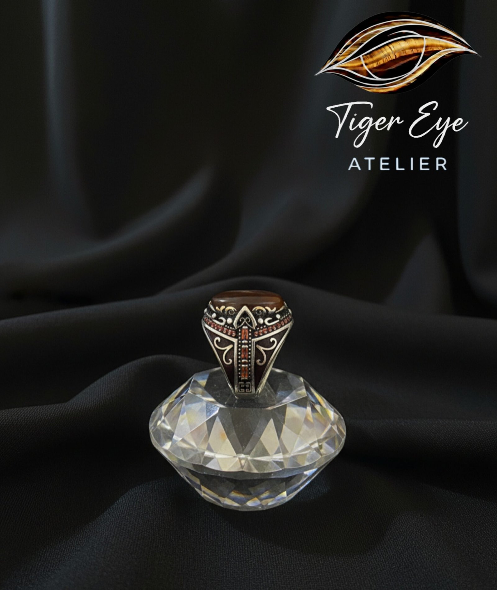 turkish artisan sterling silver ring with illustrated yemeni agate the dignity ring turkish artisan sterling silver ring with illustrated yemeni agate the dignity ring