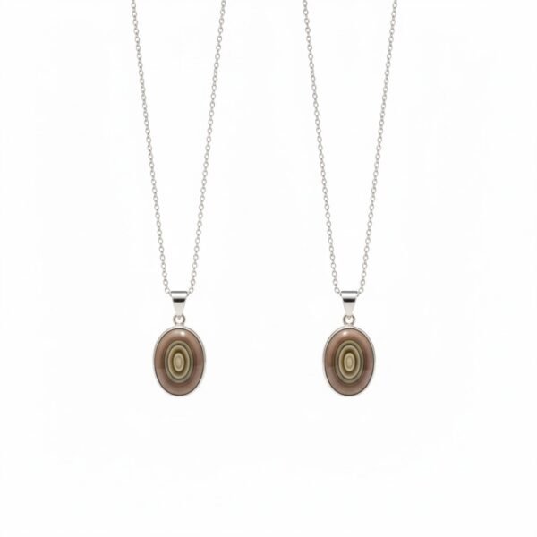 Concentric Banded Yemeni Aqeeq pendant