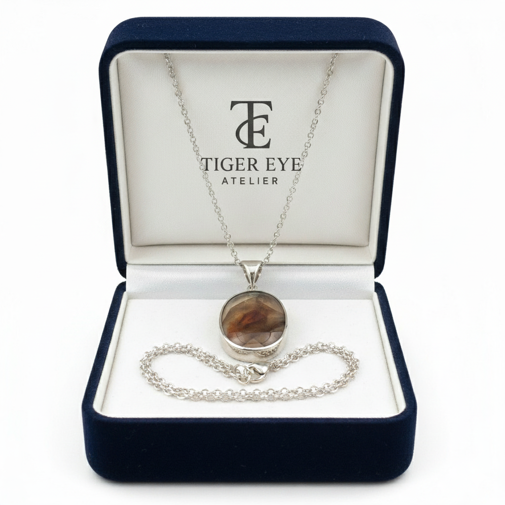 smoky mocha yemeni agate (aqeeq) sterling silver protection necklace smoky mocha yemeni agate (aqeeq) sterling silver protection necklace