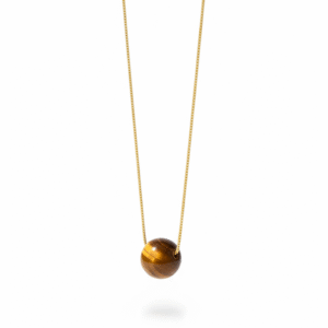 tiger's eye power 925 sterling silver necklace: the ultimate wealth and willpower talisman